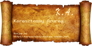 Keresztessy Azurea névjegykártya